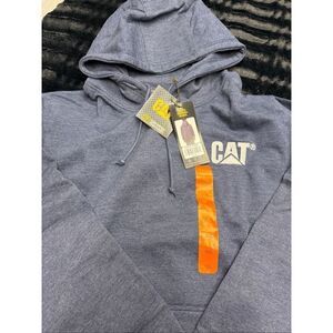 High Quality Blue Caterpillar Men’s XXL Hoodie!  #CAT